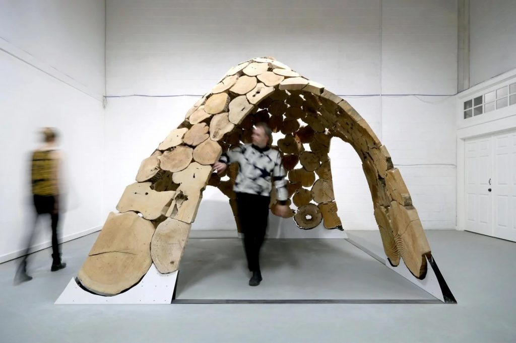 Exhibit at the Craft Contemporary Museum in Los Angeles California