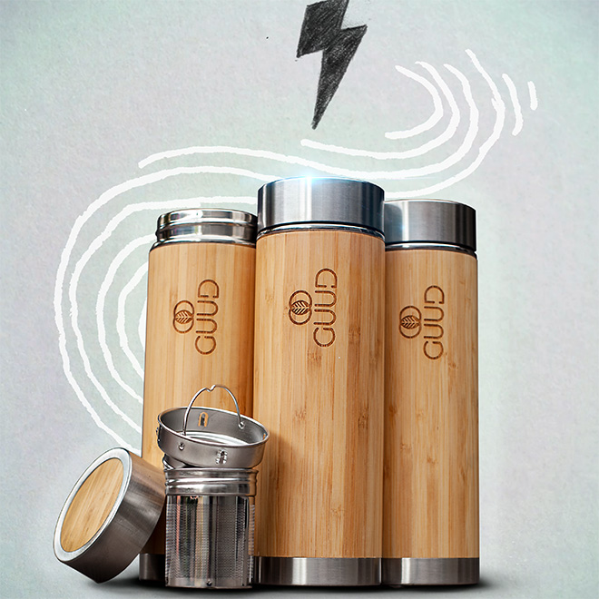 The GUUD Brand Bamboo Tumbler
